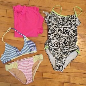 Girls bathing suit variety pack